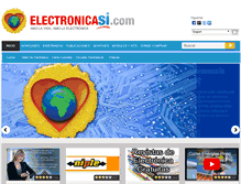 Tablet Screenshot of electronicasi.com